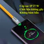 Cáp sạc nhanh PD27W Type C Light dành cho Ai Phone, dây siêu bền dẻo, dài 2M