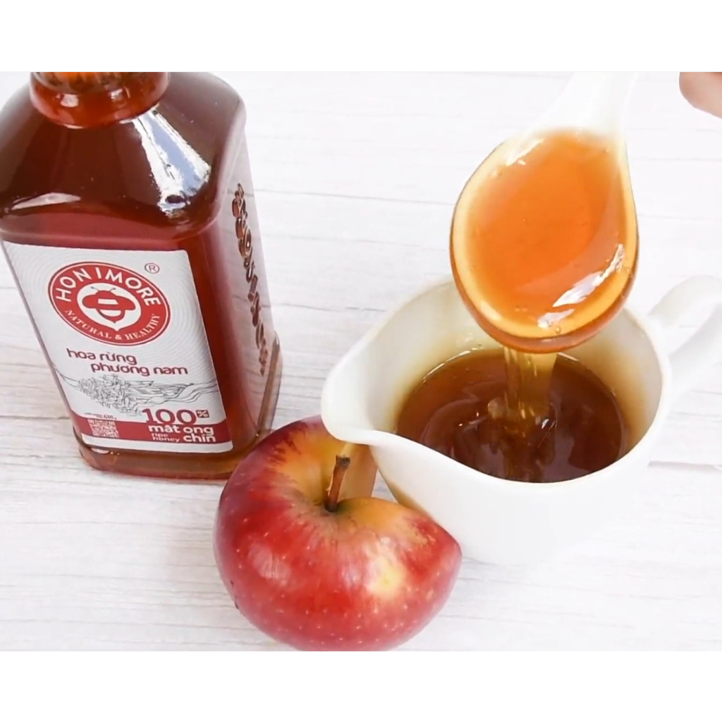 Ảnh Set 2 chai tặng 1 chai cùng loại: Mật ong nguyên chất Hoa Rừng Phương Nam 630g - 100% mật ong chín nguyên chất 3