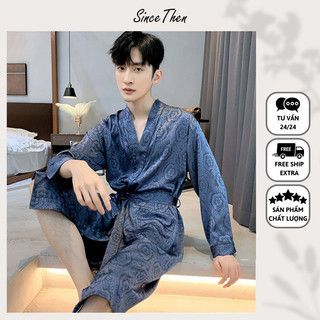 Áo choàng ngủ nam mặc nhà, áo choàng tắm nam cao cấp sang trọng (Hàng có sẵn) - Since Then