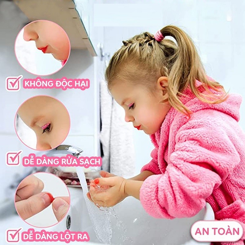 Ảnh Đồ chơi trang điểm thật cho bé gái cao cấp, an toàn, dễ làm sạch M-611 2