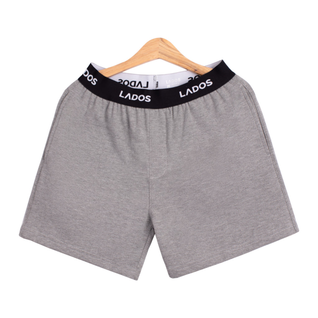 Quần short đùi Nam có túi thun dày dặn co giãn LADOS – 14095 cotton, thấm hút, lưng chun cao cấp