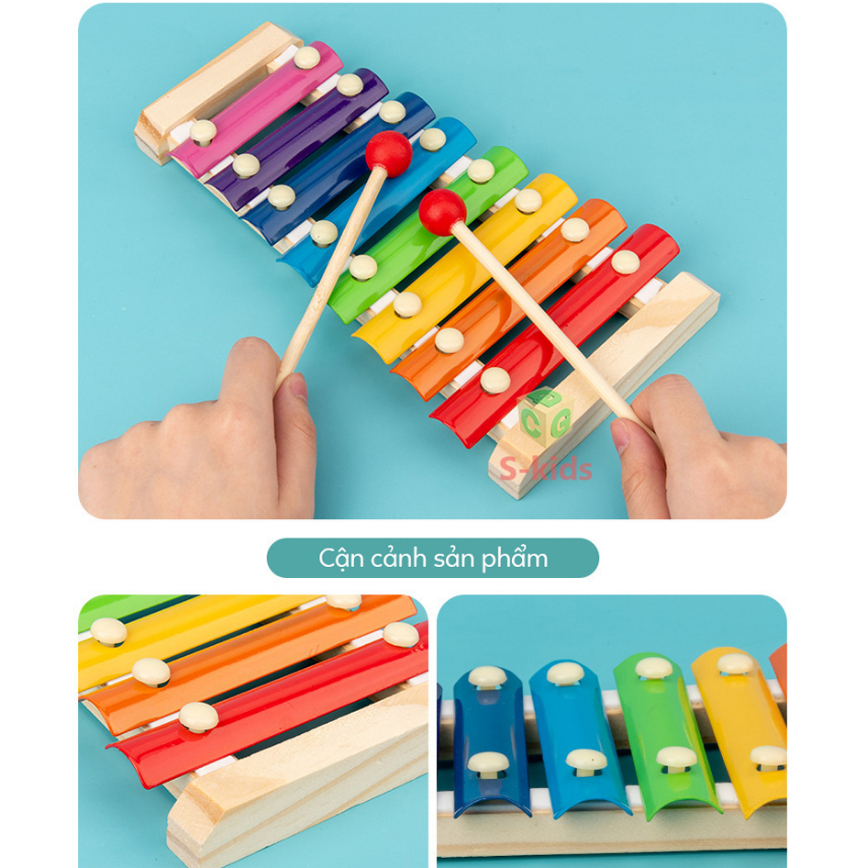 Ảnh Combo 6 món đồ chơi gỗ thông minh cho bé 3