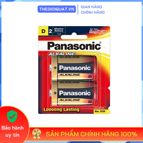 [HỎA TỐC] Pin đại D Panasonic Alkaline LR20T/2B-V 1.5V (vỉ 2 viên ...