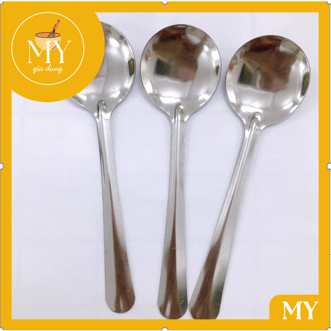 Muỗng Thìa ăn cơm, ăn canh,ăn phở,ăn súp sâu cán dài