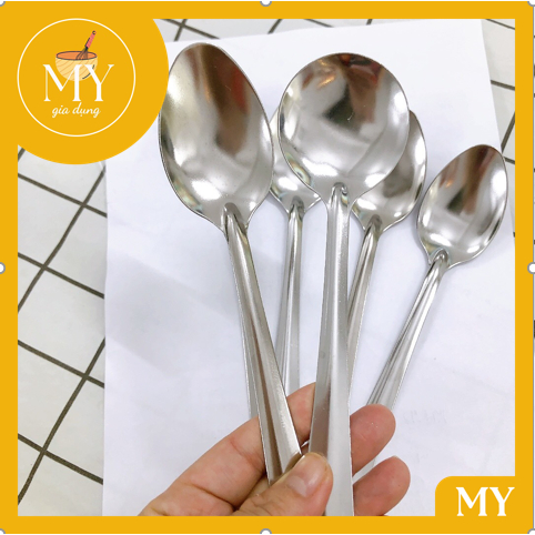 Muỗng Thìa ăn cơm, ăn canh,ăn phở,ăn súp sâu cán dài