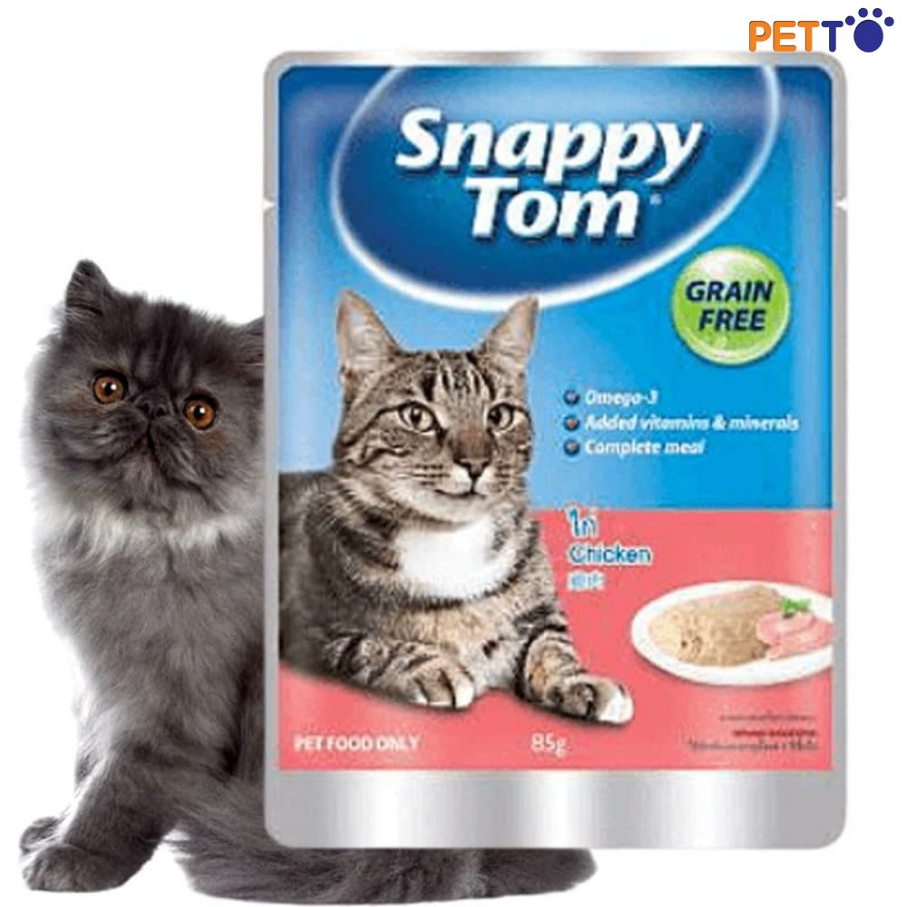 Pate cho mèo Snappy Tom 85g, Pate Snappy Tom | Shopee Việt Nam