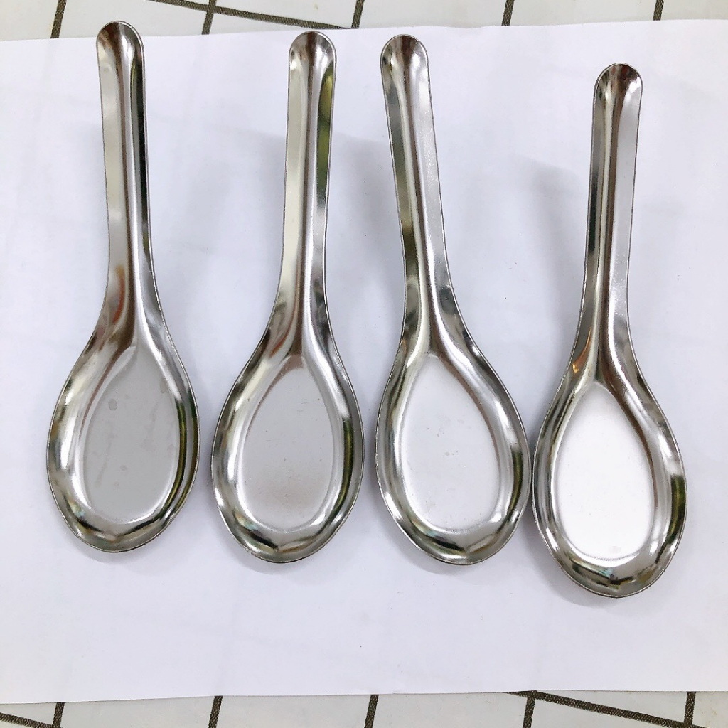 Muỗng Thìa ăn canh, ăn cơm,ăn hủ tíu ,phở inox cao cấp