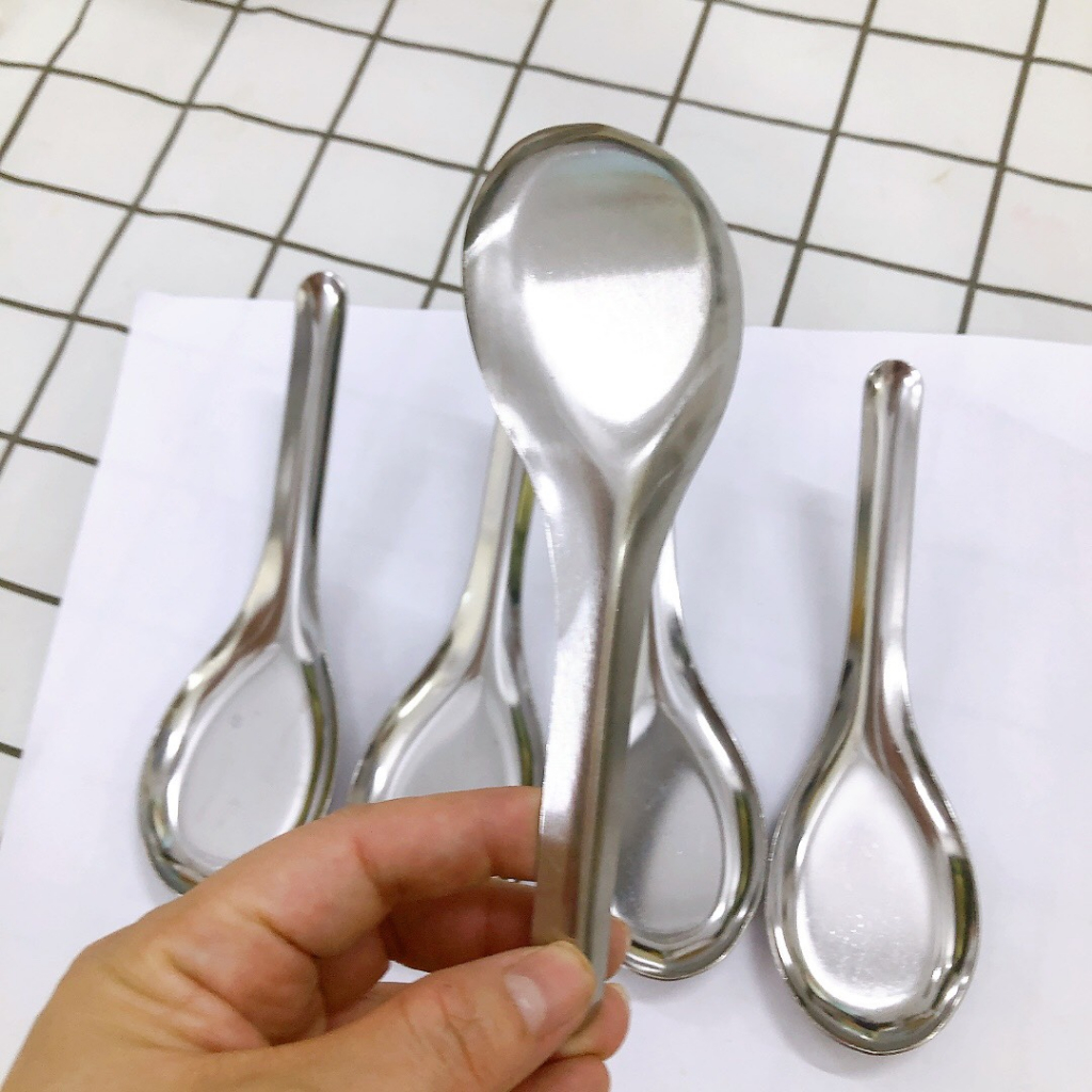 Muỗng Thìa ăn canh, ăn cơm,ăn hủ tíu ,phở inox cao cấp