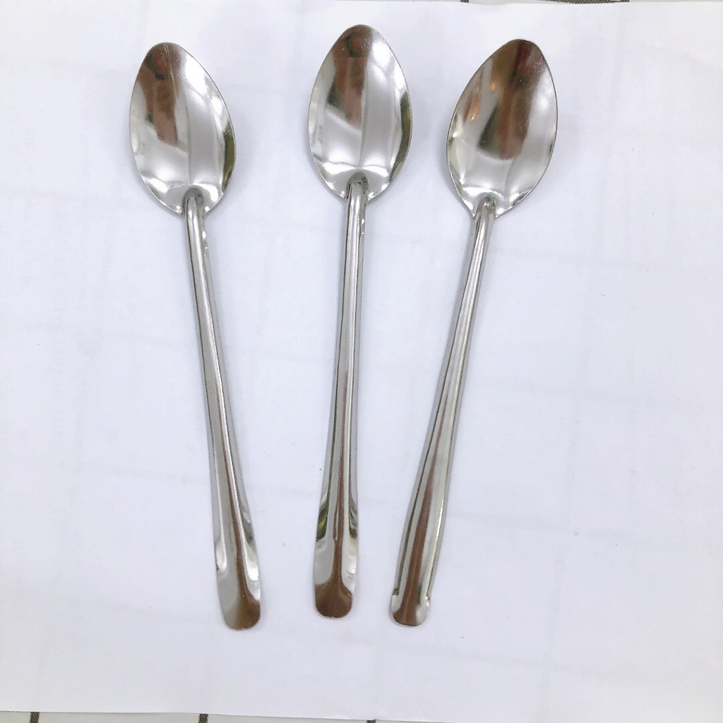 COMBO 10 cái Muỗng cafe dài Inox - pha cafe đen ,cafe sữa cao cấp không gỉ