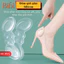 Đệm gót giày nữ silicon & mút xốp chống rộng, giảm size, êm chân. Miếng lót gót giày chống tuột gót