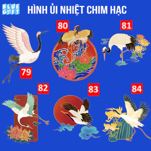 Hình ủi, Hình Ép Nhiệt Chim Hạc 14