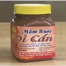 mắm ruỗc dì cẩn hũ nhỏ 200gram.