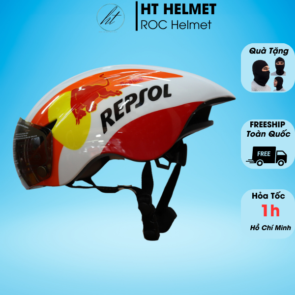 MŨ BẢO HIỂM XE ĐẠP ROYAL MD16 TEM REPSOL THOÁNG KHÍ SIÊU NHẸ | Shopee ...