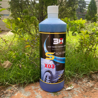 Bọt Tuyết Rửa Xe Không Chạm Chuyên Dụng 3X X03 Chai 1000ml