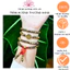 Chuỗi hạt trầm tốc 108 6ly mix charm đá xanh, đỏ, trắng, vàng, giành cho nữ-Bình an thanh lịch.