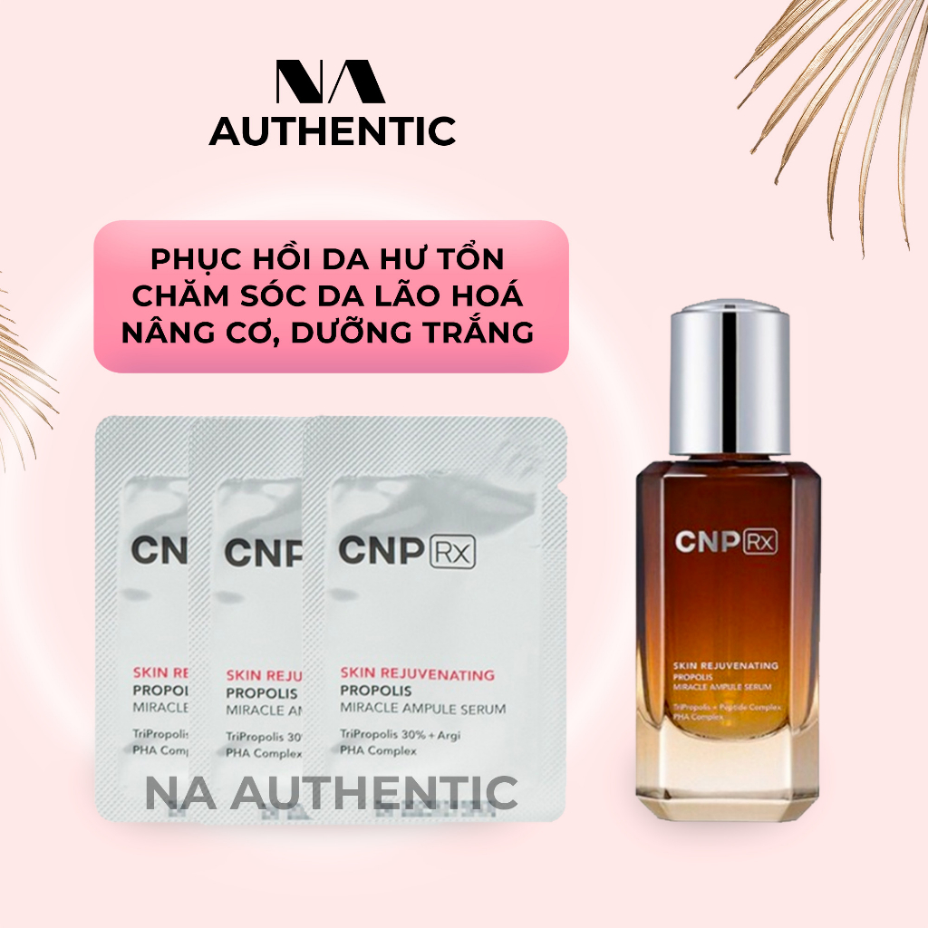 Gói sample tinh chất keo ong CNP Rx skin rejuvenating propolis miracle