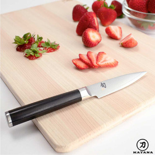 Dao bếp Nhật cao cấp Shun Classic Paring thép Damascus 69 lớp - Dao gọt tỉa hoa quả DM0700 (89mm)
