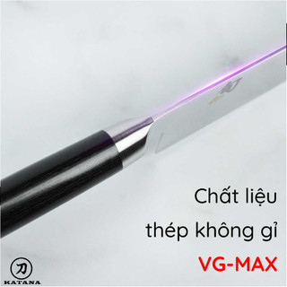 Dao bếp Nhật cao cấp Shun Classic Slicing - Dao thái lát thép Damascuss 69 lớp DM0704 (230mm)