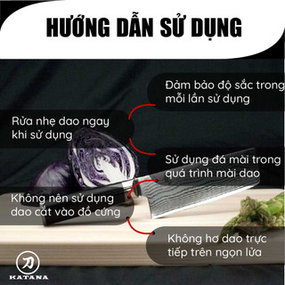 Dao bếp Nhật cao cấp Shun Classic Nakiri - Dao thái rau củ thép Damascuss 69 lớp DM0728 (160mm)