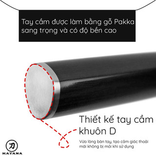 Dao bếp Nhật cao cấp Shun Classic Nakiri - Dao thái rau củ thép Damascuss 69 lớp DM0728 (160mm)