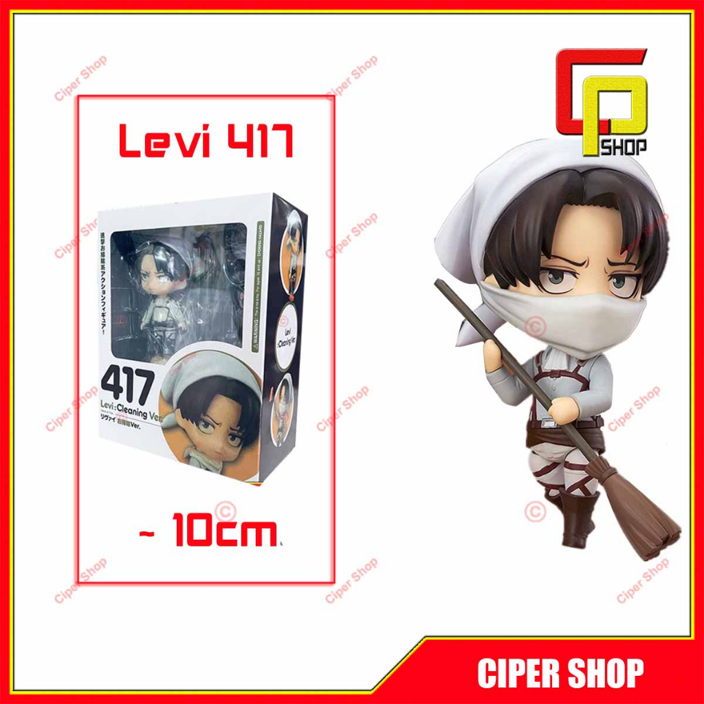 Mô hình Nendoroid 417 - Levi Cleaning Ver - Figure Action