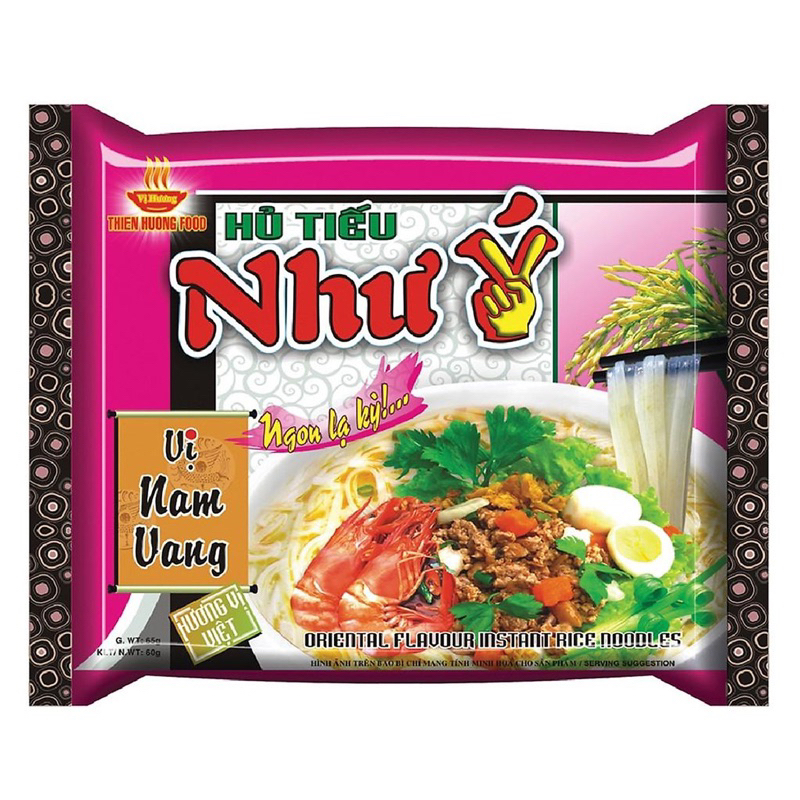 Combo 5 gói Hủ Tiếu Nam Vang Như Ý gói 60g | Shopee Việt Nam