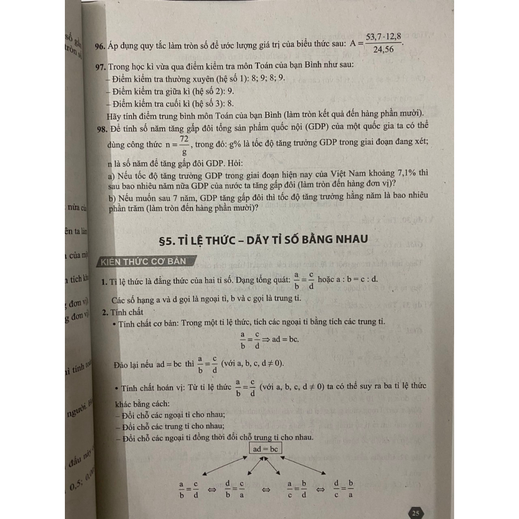 Ảnh Sách - Bộ Nâng cao và phát triển Toán 7 kèm sách bài tập (3 cuốn) 4