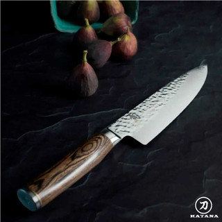 Dao bếp Nhật cao cấp Shun Premier Chef - Dao thái thịt cá thép Damascuss 69 lớp TDM0707 (250mm)