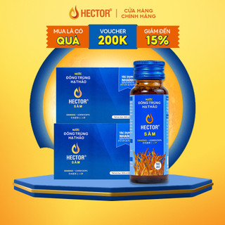 Combo 20 chai Nước uống Đông Trùng Hạ Thảo Hector Sâm (50mlx20)