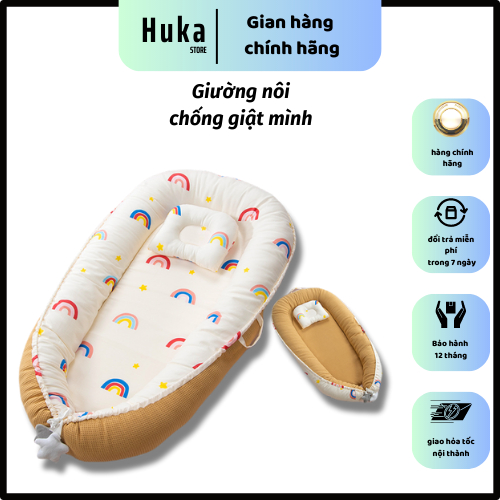 Nôi ngủ chung giường cho bé, Đệm ngủ cho trẻ sơ sinh, Nôi ngủ chống ...