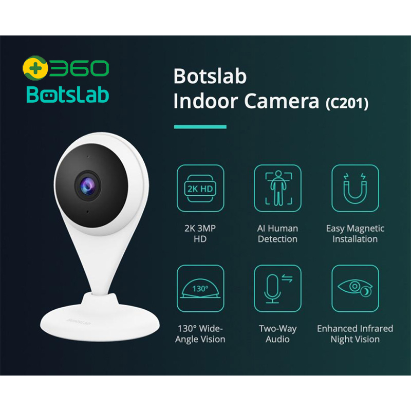 Camera trong nhà Botslab C201 | Shopee Việt Nam