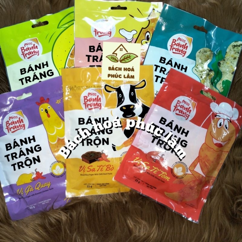 BÁNH TRÁNG TRỘN combo 30 bịch bánh tráng miss đủ vị | Shopee Việt Nam