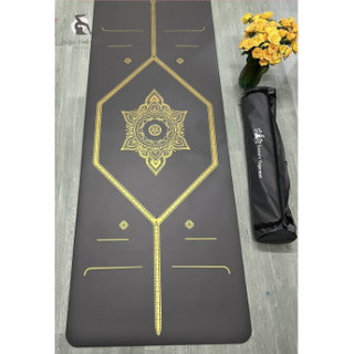Thảm yoga cao su chống trơn tuyệt đối Tree yoga chính hãng Kèm túi chuyên dụng