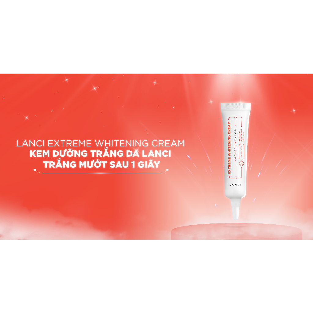 Ảnh Kem dưỡng trắng da LANCI cho làn da trắng khỏe đều màu minisize 10ml 3