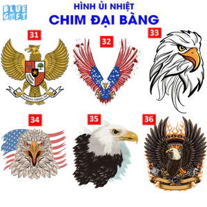 Hình ủi, Hình Ép Nhiệt Đại Bàng 6