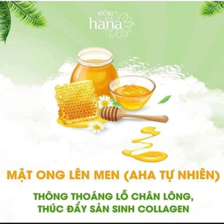 Tẩy tế bào chết da mặt RIORI HANA HONEY SCURB 120g - Tẩy tế bào chết an toàn, Lành tính, Không gây bào mòn da