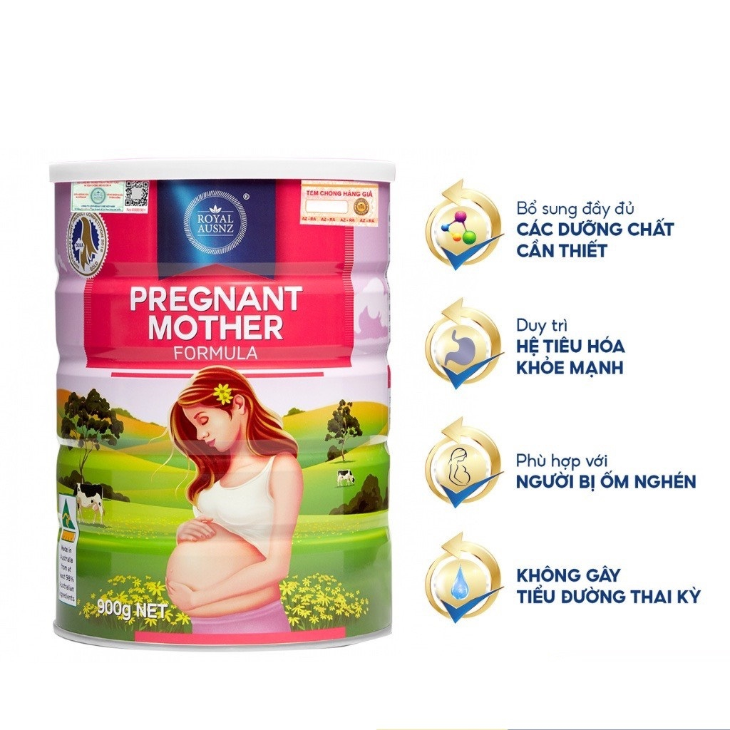 Sữa Bột Hoàng Gia Pregnant Mother Formula Dành Cho Phụ Nữ Mang Thai Royal Ausnz 900g Shopee