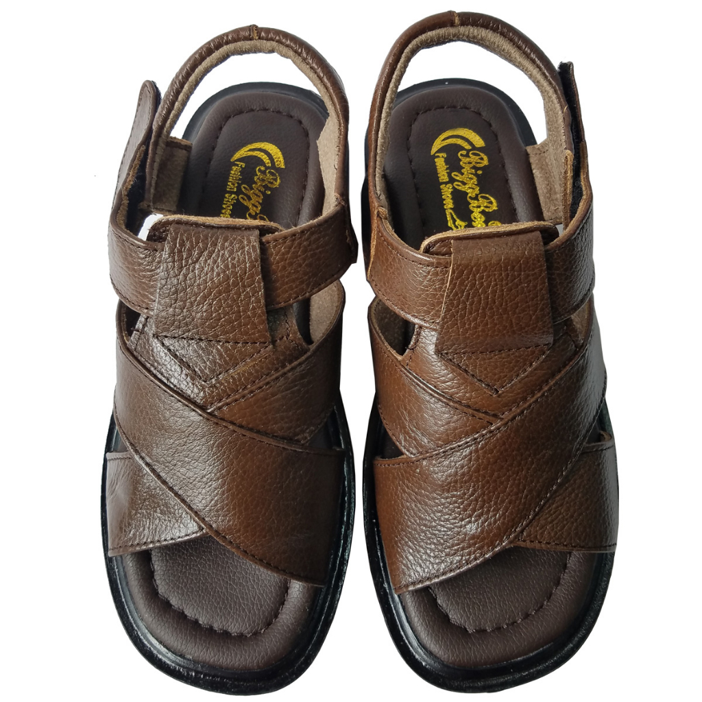 Giày Sandal Nam Da Bò BIGGBEN Cao 4 Phân HKD733