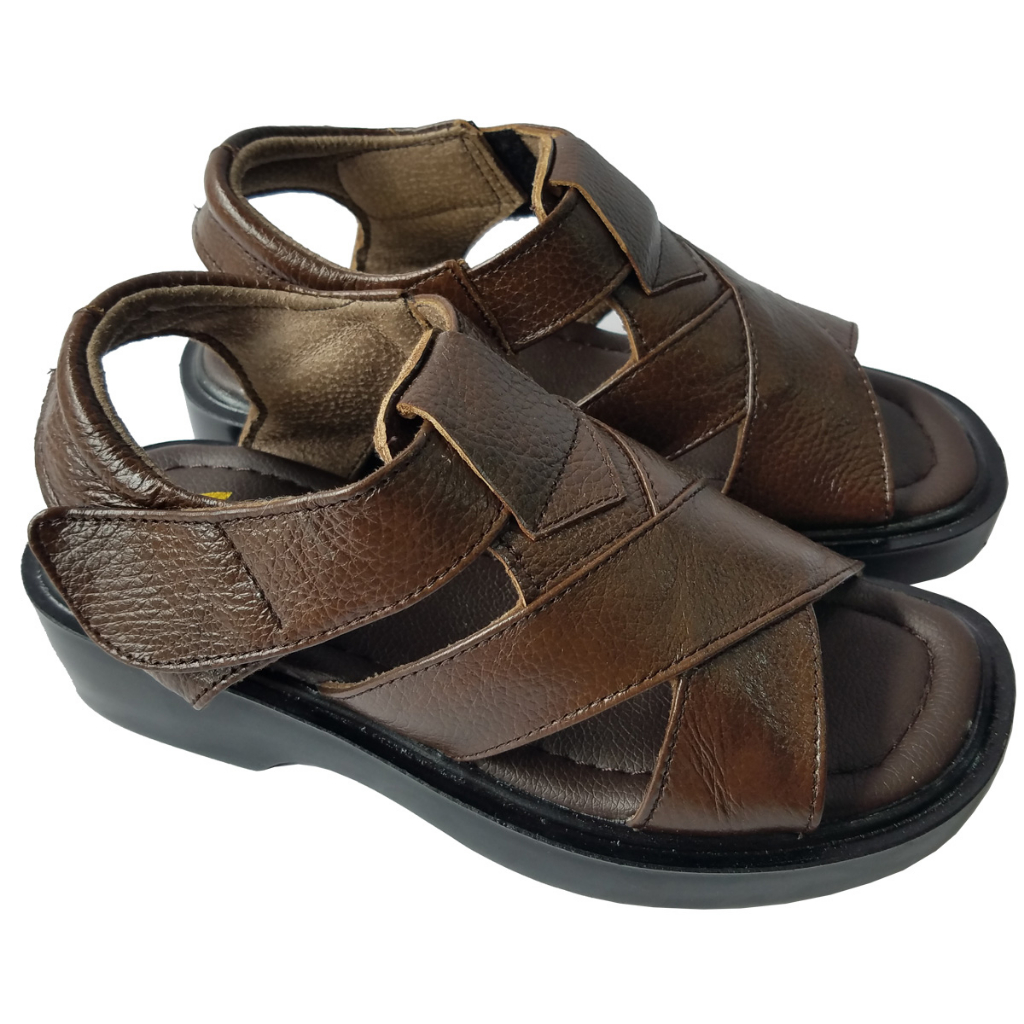 Giày Sandal Nam Da Bò BIGGBEN Cao 4 Phân HKD733