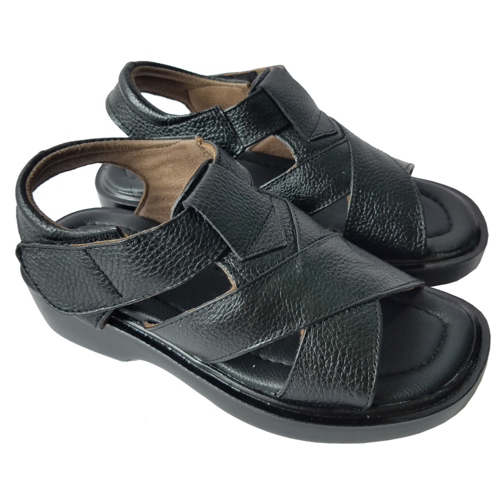 Giày Sandal Nam Da Bò BIGGBEN Cao 4 Phân HKD733