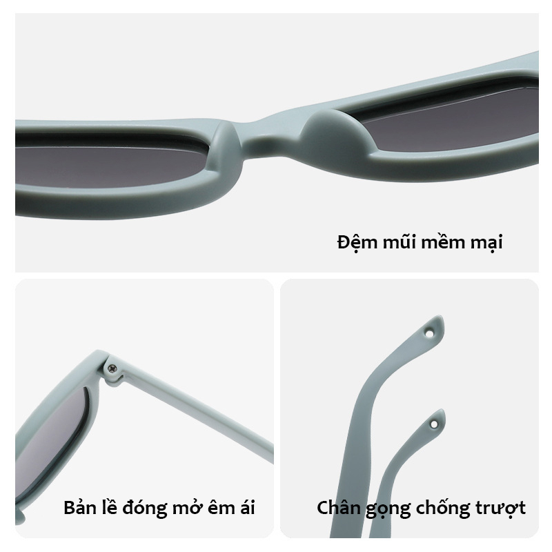 Ảnh Kính Mát Chống UV Tròng Phân Cực Cho Bé Từ 0-2 Tuổi Kèm Dây Chống Tuột Gọng Đàn Hồi Tốt An Toàn Thời Trang AK136 4