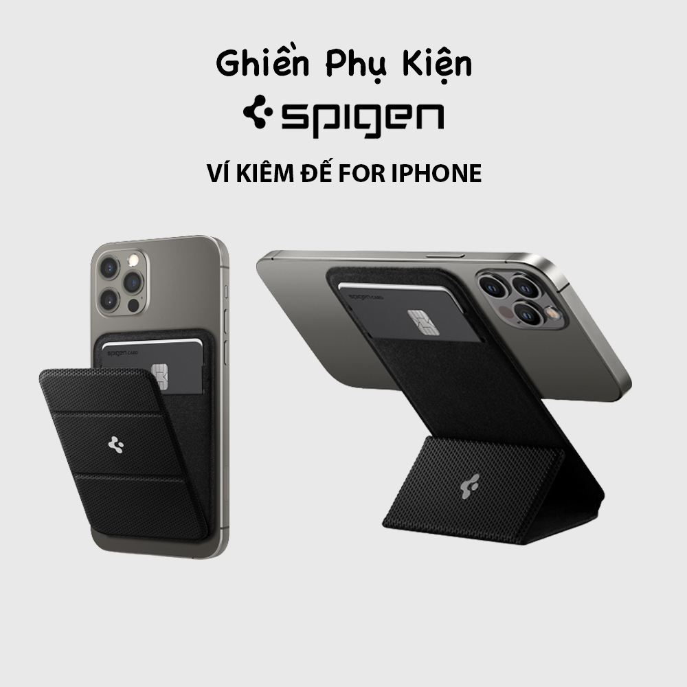 Ví Kiêm Đế Spigen Made For Card Holder Smart Wallet Hàng Chính Hãng