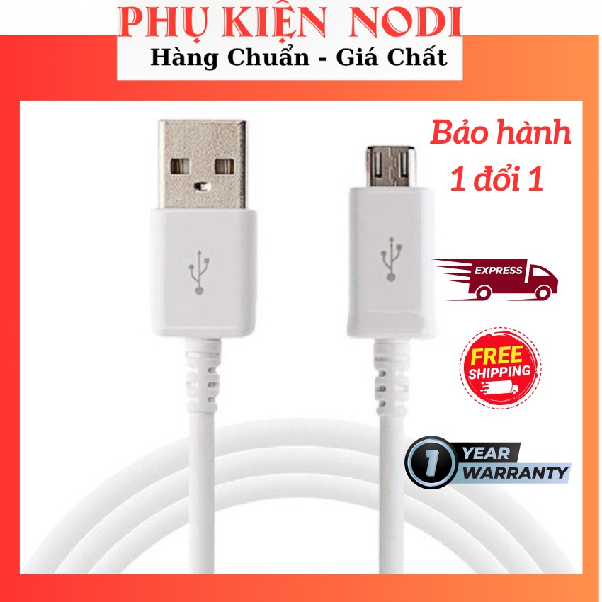 [HCM] Dây cáp sạc USB Micro dành cho samsung bảo hành 12 tháng | Shopee ...