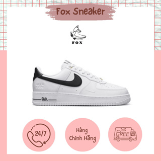Giày Sneaker Nike Air Force 1 Low '07 Lv8 40Th Anniversary White Black  Dq7658-100 - Fox Sneaker | Shopee Việt Nam