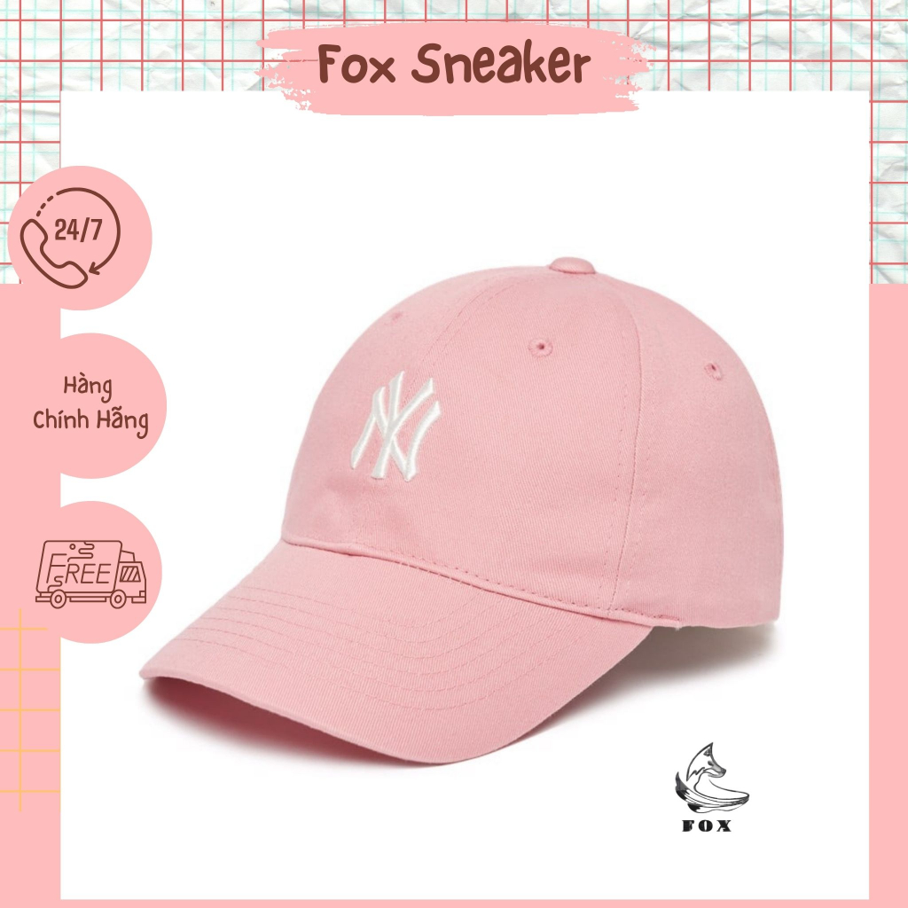 Mũ Nón MLB Ny Hồng Hàng Chính Hãng 3ACP1501N-50PKS - Fox Sneaker ...