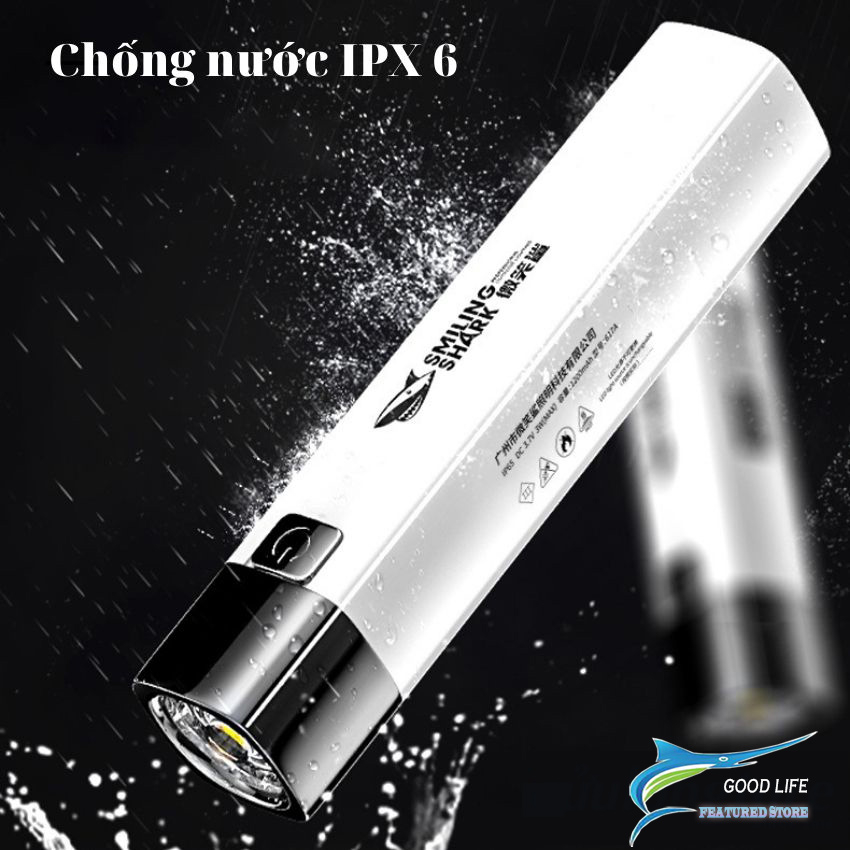 Đèn Pin XHP Sáng Cầm Tay mini siêu sáng nhỏ gọn đa năng 18650 pin sạc ...