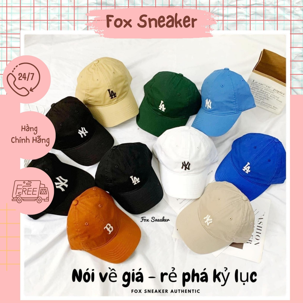 Mũ Nón Lưỡi Trai MLB Nhiều Mẫu Hàng Chính Hãng - Fox Sneaker | Shopee ...