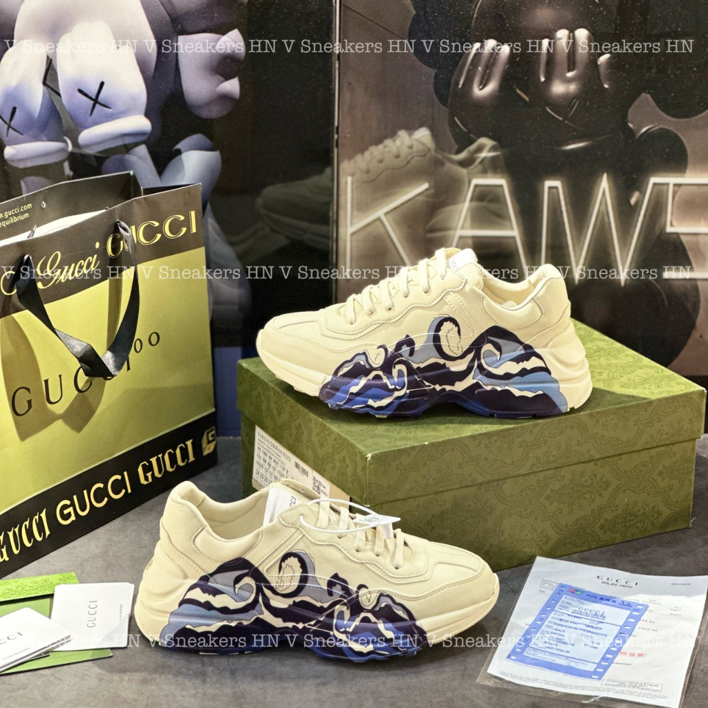 Giày Gucci Rhyton Sóng Biển Wave Nam Nữ Tăng Chiều Cao 2022 Hottrend ...