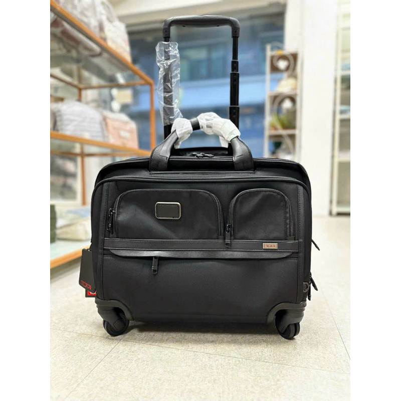 Vali Tumi Alpha Deluxe 4 Wheeled Laptop Case Brief Shopee Việt Nam