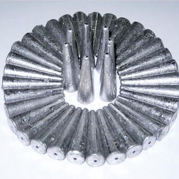 ( 10 viên )Chì câu cá XUYÊN TÂM đủ các size lớn câu sông ( 10g -> 50g)